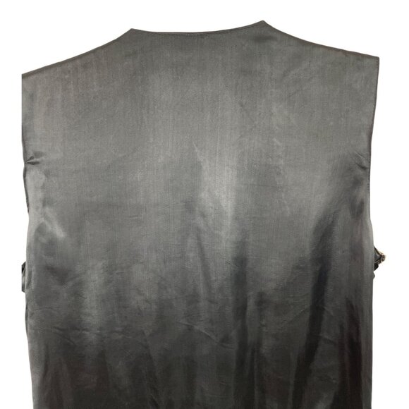 Vintage Sophisticates By Jonathan Martin Beaded Velvet Vest Womens Size Large - Picture 8 of 9